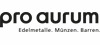 Logo pro aurum GmbH in Stuttgart