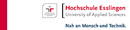 Logo Hochschule Esslingen - University of Applied Sciences in Esslingen am Neckar